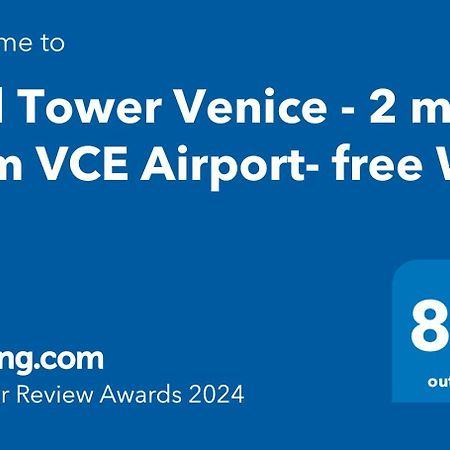 Red Tower Venice Apartment - 2 Mins From Vce Airport- Free Wifi Tessera Esterno foto